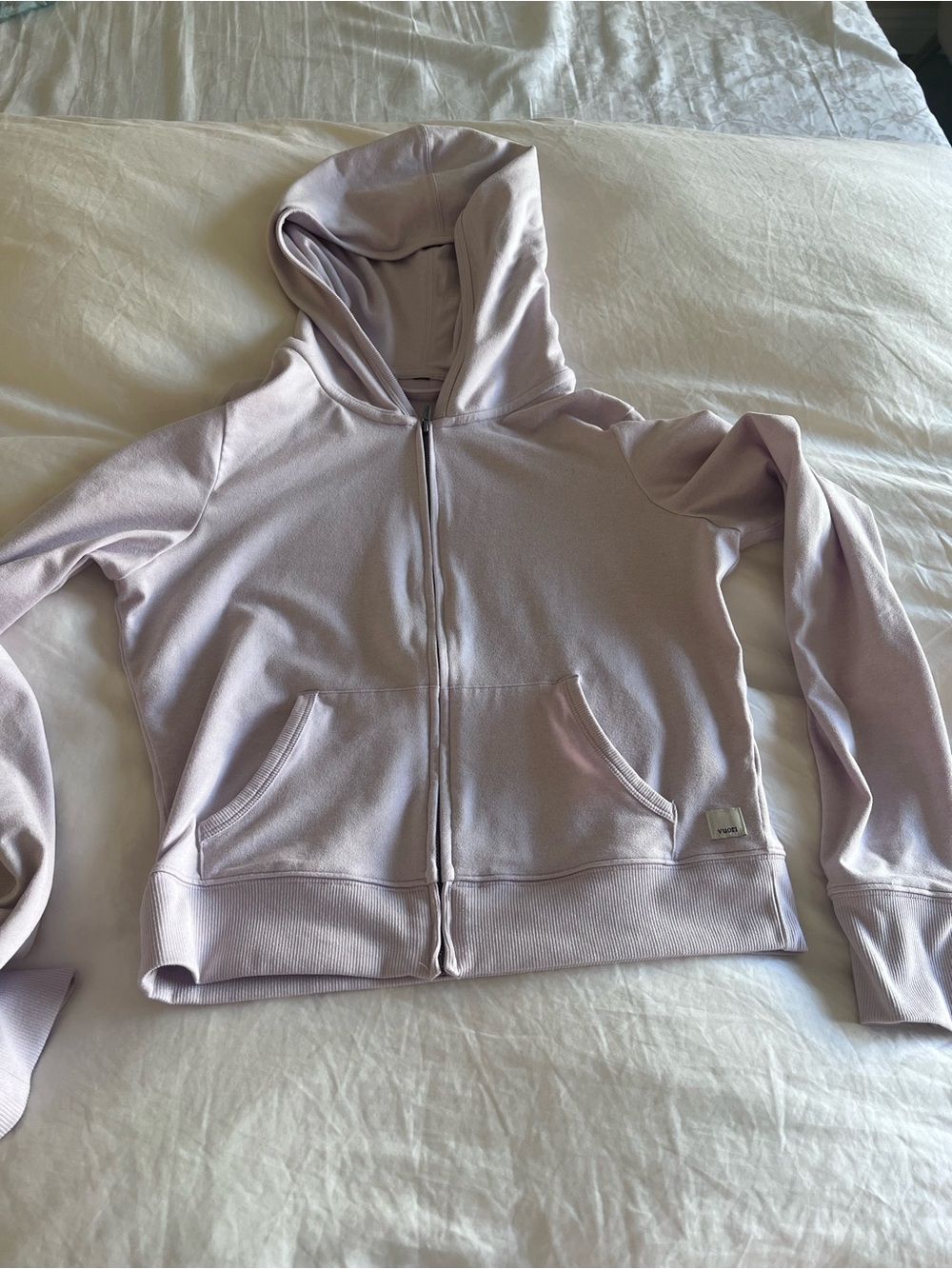 Vuori light Lavender halo mini hoodie